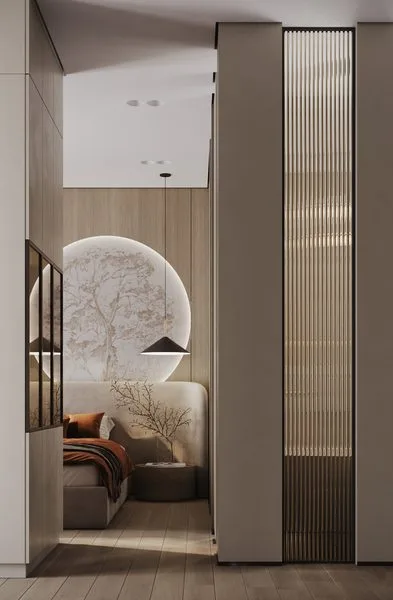 Квартира в ЖК «Левада», Минск: стеновые панели в интерьере, фото 3